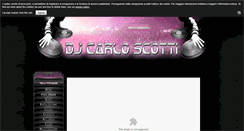 Desktop Screenshot of djcarloscotti.it